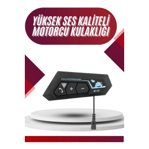 Intercom Bluetooth Kask Kulaklık Motosiklet Kulaklık 5.0 Bluetooth