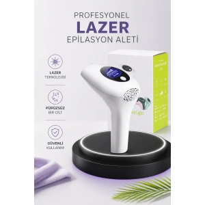 Ipl Lazer Teknolojili Dijital Ekranlı Epilasyon Cihazı