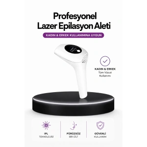Ipl Teknolojili Erkek Ve Kadın Kullanımına Uygun Lazer Epilasyon Cihaz