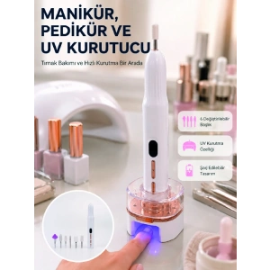 Jel Oje Kurutma Ve Tırnak Bakımı Cihazı