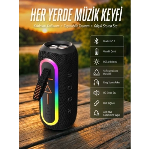 Kablosuz Bluetooth Hoparlör Taşınabilir Çoklu Bağlantılı Özelliği