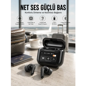 Kablosuz Kulaklık Yeni Nesil Bluetooth Kulaklık Anc Özelliği