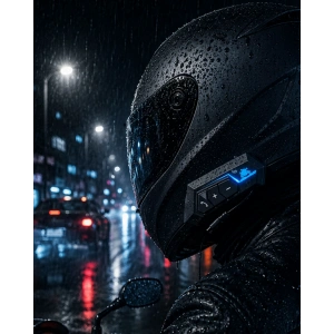 Kablosuz Motosiklet Kask Kulaklığı Bluetooth Mikrofonlu Sürüş Sistemi