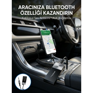 Kablosuz Müzik Aktarımı Sağlayan Usb Aux Adaptörü
