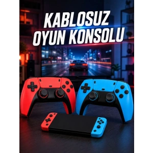 Kablosuz Oyun Konsolu Hdmı Çıkışlı Çift Kontrolcülü Retro Oyun Seti