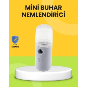 Kablosuz Şarjlı Buharlı Nemlendirici – Enerji Tasarruflu Taşınabilir Cilt Bakım Cihazı