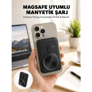 Kablosuz Ve Kablolu Kullanım Sunan Taşınabilir Powerbank Yeni Nesil