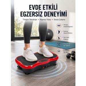 Kas Çalışmasını Destekleyen Titreşimli Egzersiz Makinesi