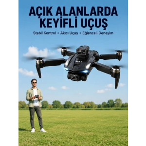Havadan Çekim İçin Çift Kameralı Kompakt Ve Kolay Taşınabilir Drone