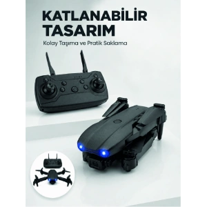 Katlanabilir Kamera Drone 4k Hd Görüntü, Hover Özelliği Ve Uzaktan Kumanda