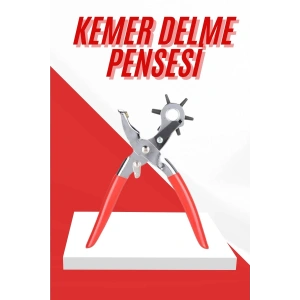 Kemer Delme Pensesi 6 Farklı Boyutta Kemer Delici Ev Deri Kemer