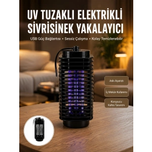 Kimyasal İçermeyen Uv Işıklı Böcek Ve Sivrisinek Kapanı – Güvenli Kullanım Yeni Nesil