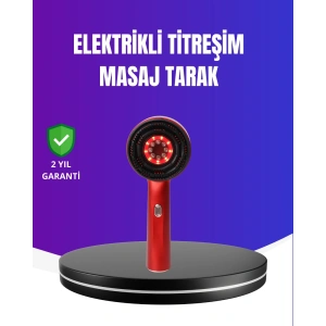 Kırmızı Işık Terapi Özellikli Saç Derisi Masaj Tarak Anti Dökülme