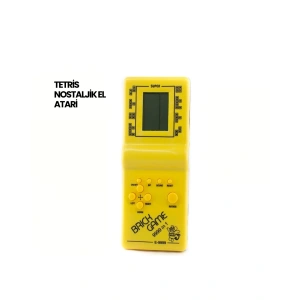 Klasik Gameboy Tetris Oyunu – Taşınabilir Pil İle Çalışan Retro El Konsolu