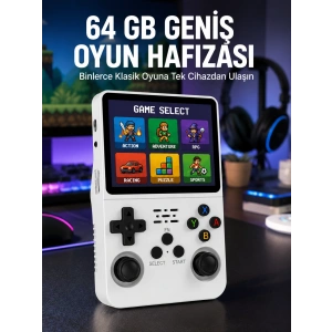 Klasik Oyun Konsolu 64 Bit İşlemci Ve Çift Kart Girişi Özellikli Yeni Nesil