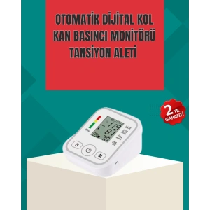 Kol Tipi Lcd Ekranlı Elektronik Tansiyon Monitörü
