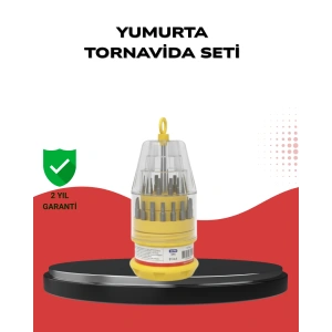 Kompakt Tornavida Seti Elektronik Cihaz Tamiri İçin