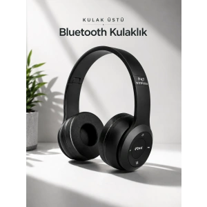 Kulak İçi Kablosuz Bluetooth Kulaklık Ekstra Bass Ve Çok Yönlü Kullanım