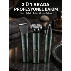Kulak Ve Burun Başlıklı Profesyonel Tıraş Makinesi Yeni Nesil