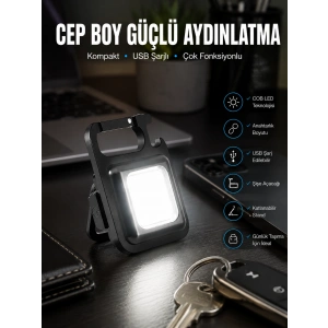 Led Işık Acil Durum Işığı Çok Fonksiyonlu Mıknatıs Özelliği