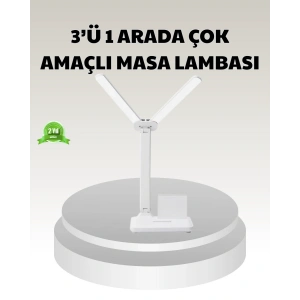 Led Işıklı Masa Lambası – Göz Yormayan, Kısılabilir Ve Esnek Başlıklı