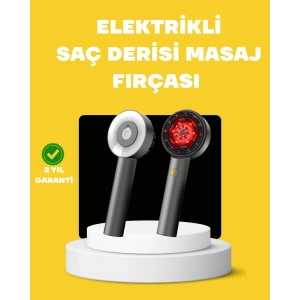 Led Teknolojili Elektrikli Saç Masaj Fırçası Mikro Akımlı