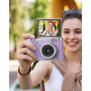 Lk007 Fotoğraf Makinesi Mor