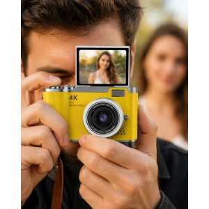 Lk007 Fotoğraf Makinesi Sarı