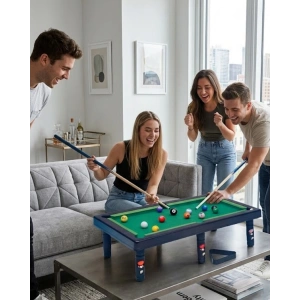 Masaüstü Bilardo Seti 5 Yaş Üzeri Çocuklar İçin Eğitici Oyuncak