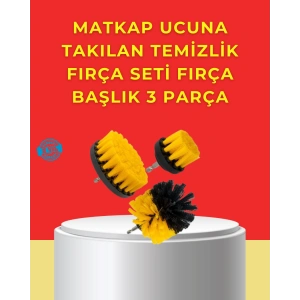 Matkap Ucu Temizlik Aparatı 3’lü Fırça Seti
