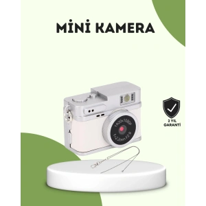 Mini Hd Dijital Kamera 1080p Kordonlu Taşınabilir Retro Model