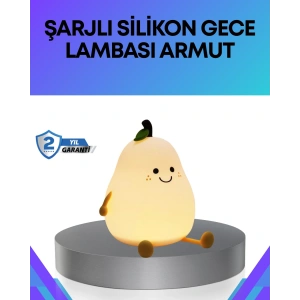Modern Armut Gece Lambası Kablosuz Şarjlı Led Aydınlatma