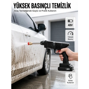 Orijinal 2025 48v Şarjlı Basınçlı Temizlik Tabancası A Kalite Seri