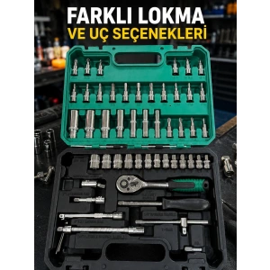 Taşıma Çantalı 53 Parça Tamir Takımı
