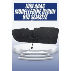 Oto Ön Cam Güneşliği Otomatik Katlanabilir Gölgelik Oto Cam Şemsiye