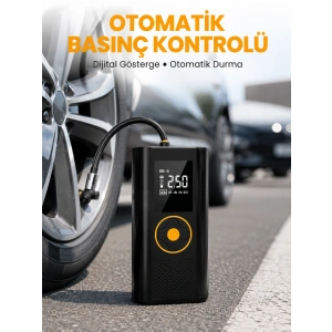 Otomatik Duran Dijital Hava Pompası Kompakt Ve Taşınabilir Tasarım Yeni Nesil
