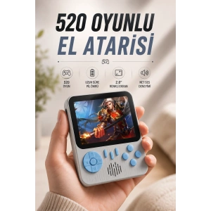 Oyun Konsolu Retro Oyun Konsolu Tvye Bağlanabilir Taşınabilir