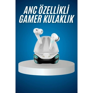 Oyuncu Kulaklığı Mikrofonlu Gürültü Engelleme Gecikme Önleyici Bluetooth Kulaklık