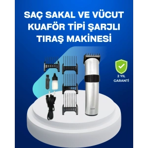 Paslanmaz Çelik Bıçaklı Tıraş Makinesi – Keskin Ve Dayanıklı