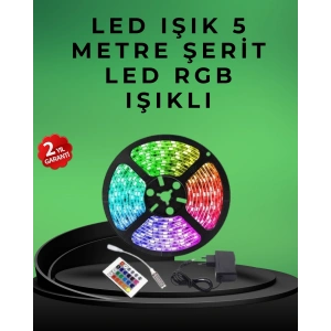Pratik Kurulumlu 5 Metre Kumandalı Şerit Led