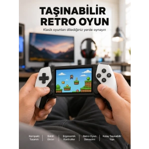 Ps1 Gba Nes Oyun Destekli Retro Cihaz Yeni Nesil