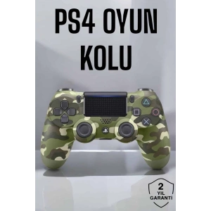 Ps4 Oyun Kolu Kamuflaj Desenli Joystick
