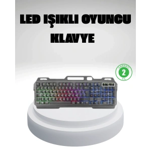 Rgb Işıklı Oyuncu Klavye Mouse Seti – Türkçe Q, Ayarlanabilir Dpı, Ergonomik Ve Dayanıklı Tasarım