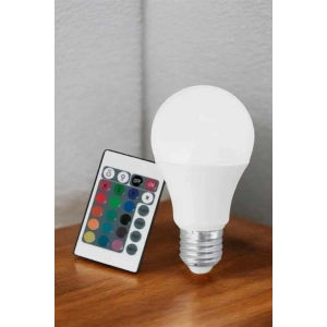 Rgb Led Lamba Led Işık Ampul Renk Değiştirebilen 100 Watt
