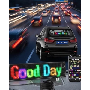 Rgb Led Yazı Paneli Telefon Kontrollü Kayan Yazı Animasyonlu Ekran