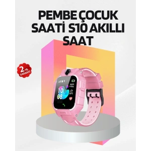 S10 Çocuk Akıllı Saati Konum Geçmişi Ve Alarm Fonksiyonlu