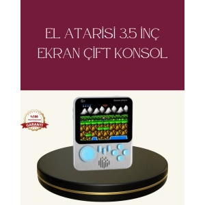 Şarjlı 3.5 İnç Retro Oyun Konsolu