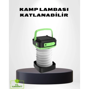 Şarjlı Led Lamba – Dokunmatik Sensörlü, 3 Kademeli Parlaklık