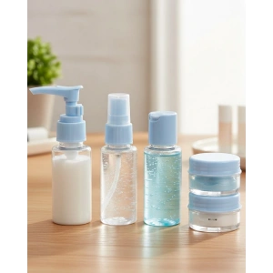 Seyahat İçin 5’li Şeffaf Dolum Şişesi Seti 30 Ml