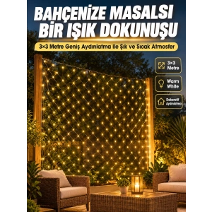 Sıcak Gün Işığı Led İle Geniş Alanlarda Göz Alıcı Dekorasyon